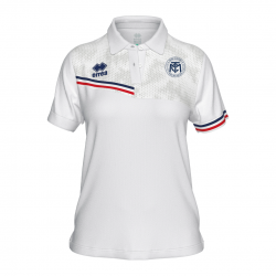 Polo Eden Blanc/Marine/Rouge