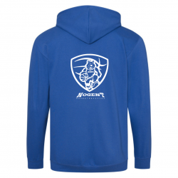 VESTE CAPUCHE HEATHER ROYAL...