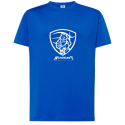 T-SHIRT ROYAL BLUE "LOGO...