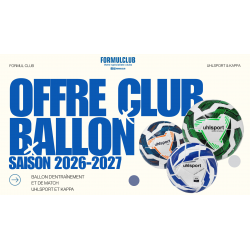 Offre Club Ballon 2026-2027